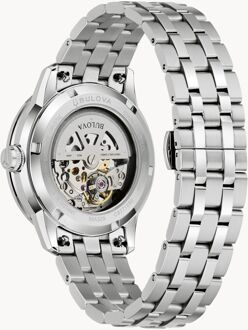 BULOVA Sutton Heren Horloge Zilverkleurig 96A329