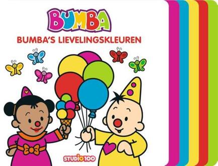 Bumba 1497000099 Bumba kartonboekje bumba's lievelingskleuren