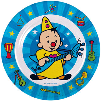 Bumba Bordjes - 23 Cm - 8 Stuks Blauw