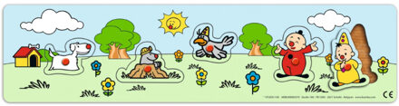 Bumba houten knopjes puzzel