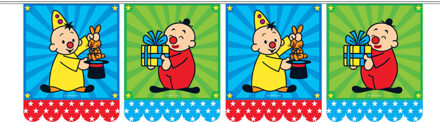 Bumba thema verjaardag vlaggenlijn - 6 meter - Feestartikelen - vlaggetjes - Kinderverjaardag
