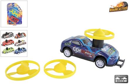 Bump and Spin stuntauto pull back 10,5cm verschillende