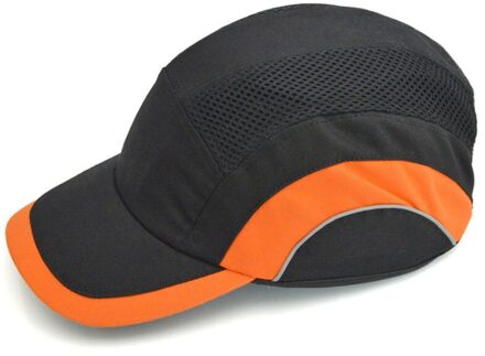 Bump Cap Werk Veiligheid Anti-Impact Licht Gewicht Helmen Met Reflecterende Streep Ademend Veiligheid Beschermende Zonnebrandcrème Hoed