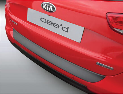 Bumper beschermer passend voor Kia Cee'd Sporty Wagon 9/2012- Zwart GRRBP982