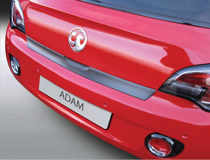 Bumper beschermer passend voor Opel Adam 2013- Zwart GRRBP884