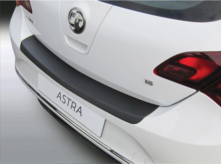 Bumper beschermer passend voor Opel Astra J 5 deurs 10/2012- Zwart GRRBP758