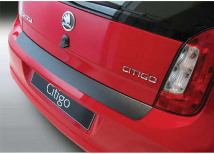 Bumper beschermer passend voor Skoda Citigo 3/5 deurs 5/2012- Zwart GRRBP749