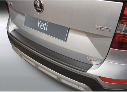 Bumper beschermer passend voor Skoda Yeti 4x4/Outdoor 10/2013- Zwart GRRBP722