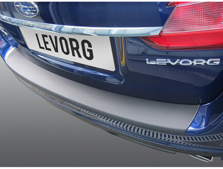Bumper beschermer passend voor Subaru Levorg 2015- Zwart GRRBP652