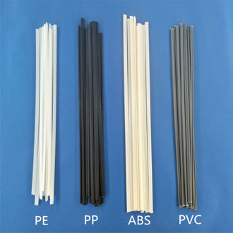 Bumper plastic lasdraad PP/ABS/PVC/PE zwarte platte elektrode Plastic lassen 40 stks