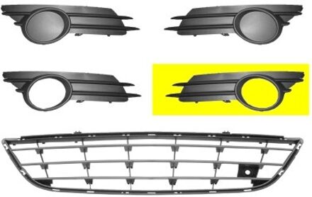 BUMPERGRILL LINKS ONDER met MISTLICHTGAT 3750593