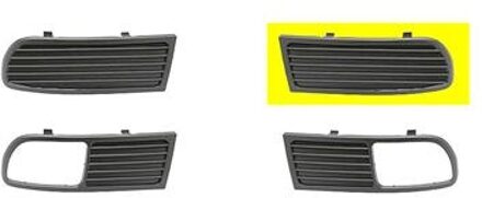 BUMPERGRILL ONDER LINKS 7/96+ zonder MISTLICHTGAT 4913591