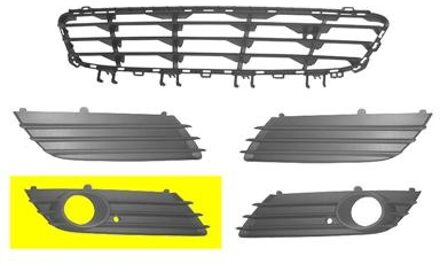 BUMPERGRILL ONDER RECHTS met MISTLICHTGAT 3745594