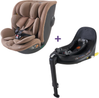 Bundel Prénatal autostoel Sacha & base taupe