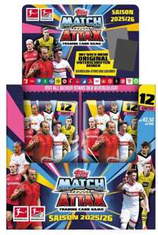 Bundesliga Match Attax Trading Cards 2025/26 Booster Display (36)