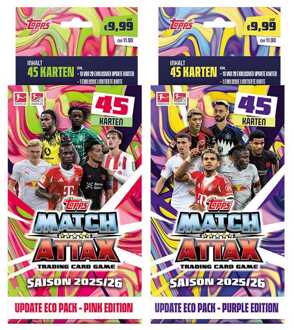 Bundesliga Match Attax Trading Cards 2025/26 Update Eco Pack