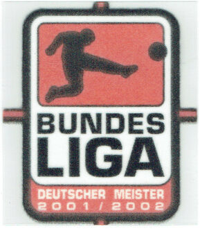 Bundesliga Meister 2001-2002 Badge 2002-2003