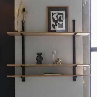 Bundy Wandkast Bruin