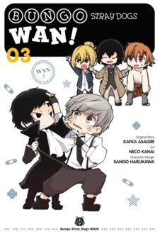 Bungo Stray Dogs: Wan!, Vol. 3 - Bungo Stray Dogs: Wan! - Kafka Asagiri