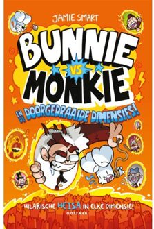 Bunnie Vs Monkie En De Doorgedraaide Dimensies! - Bunnie Vs Monkie - Jamie Smart