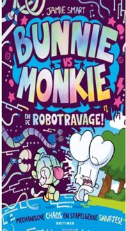 Bunnie Vs Monkie En De Robotravage - Bunnie Vs Monkie - Jamie Smart