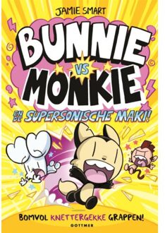Bunnie Vs Monkie En De Supersonische Maki! - Bunnie Vs Monkie - Jamie Smart