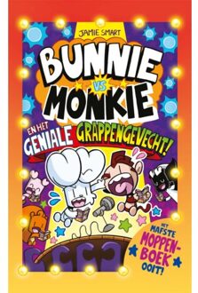 Bunnie Vs Monkie En Het Geniale Grappengevecht - Bunnie Vs Monkie - Jamie Smart