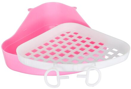 Bunny Kattenbak Driehoek Potje Trainer Hoek Doos Voor Cavia Chinchilla