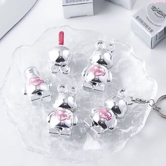 Bunny Keychain Lip Gloss - 4 Colors G01# Honey Black Tea - 0.8g