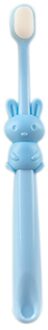 Bunny Kinderen Tandenborstel Cartoon Single Pack 2-10 Jaar Oude Baby Baby Zachte Tandenborstel blauw