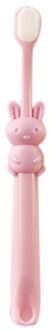 Bunny Kinderen Tandenborstel Cartoon Single Pack 2-10 Jaar Oude Baby Baby Zachte Tandenborstel roze
