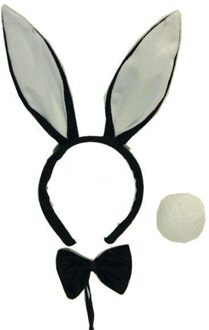 Bunny set zwart