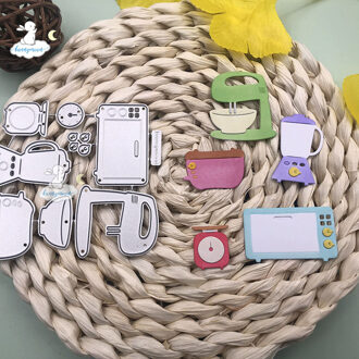 Bunnymoon Keukengerei Metalen Stansmessen Stencils Voor Diy Scrapbooking/Fotoalbum Postzegels Decoratieve Embossing Diy Papier