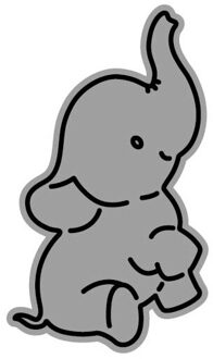 Bunnymoon Zes Olifanten Metalen Stansmessen Stencils Voor Diy Scrapbooking/Fotoalbum Postzegels Decoratieve Embossing Diy Papier 1