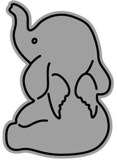 Bunnymoon Zes Olifanten Metalen Stansmessen Stencils Voor Diy Scrapbooking/Fotoalbum Postzegels Decoratieve Embossing Diy Papier 2