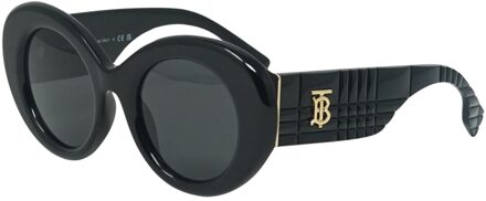 Burberry BE4370U 300187 Margot Black Sunglasses Zwart