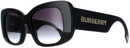 Burberry BE4410 30018G zwart grijs gradiënt zonnebril - One Size