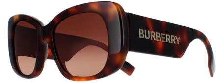 Burberry BE4410 331613 licht havana bruin gradiënt zonnebril - One Size