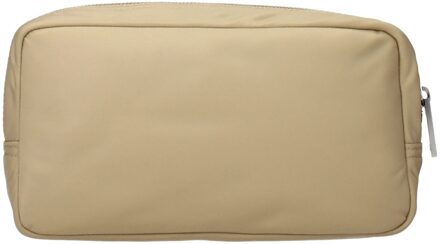 Burberry Beige Nylon Clutch Tas