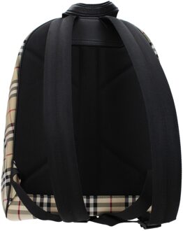 Burberry Beige Stoffen Rugzak