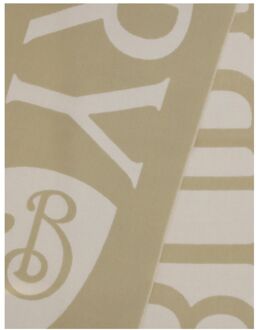 Burberry Beige Wol Sjaal