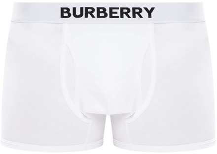Burberry Boxershorts met logo Burberry , White , Heren - 2Xl,Xl,L,S,Xs