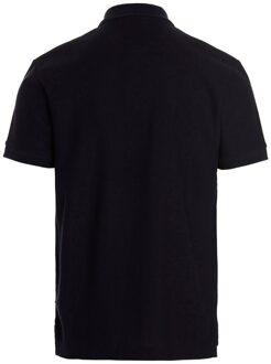 Burberry Branded Circle Logo Coal Blue Polo Shirt Blauw - 2XL