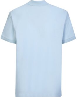 Burberry Branded Circle Logo Sky Blue Polo Shirt - maat Blauw