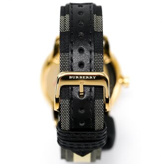 Burberry BU10001 De Classic Horseferry Gouden Kast Herenhorloge