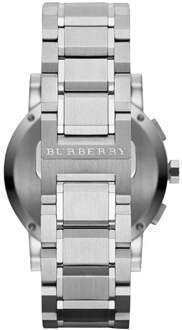 Burberry BU9363 De City Chronograaf Herenhorloge Zilver