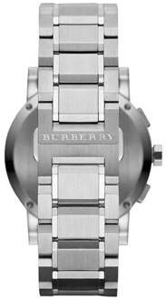 Burberry BU9380 Herenhorloge 42mm De Stad Zilver