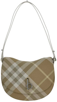 Burberry Canvas Rocking Horse Tas Burberry , Multicolor , Dames - ONE Size