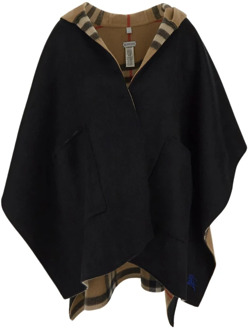 Burberry Capes Burberry , Black , Dames - ONE Size