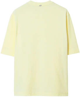 Burberry gestreept Sherbet geel T-shirt